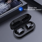 awei T13 TWS Bluetooth V5.0 Casque de sport véritablement sans fil avec étui de recharge