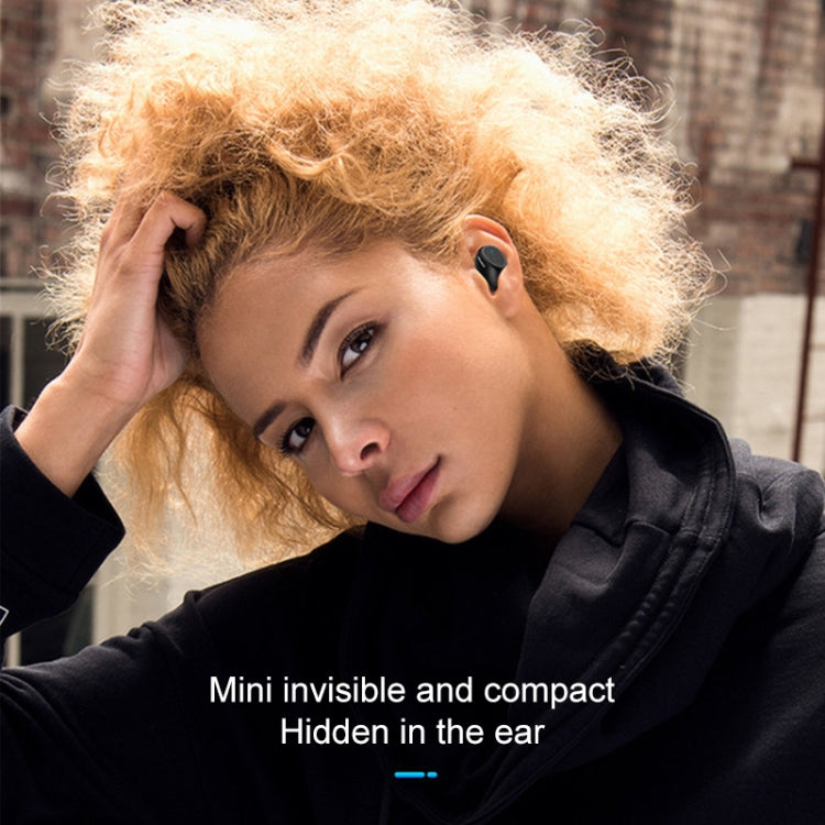 awei T55 TWS Bluetooth V5.0 Casque de sport sans fil avec étui de chargement portable