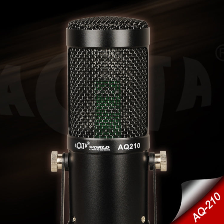 Microphone à condensateur d'enregistrement en direct K Song AQ-210