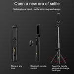 XT-09 Perche trépied Bluetooth mobile multifonction pour diffusion en direct avec retardateur