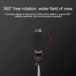 XT-09 Perche trépied Bluetooth mobile multifonction pour diffusion en direct avec retardateur