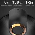 Haut-parleur Bluetooth sans fil X6 TWS 5W étanche extérieur avec basses, support mains libres / USB / AUX / carte TF