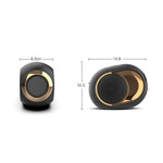 Haut-parleur Bluetooth sans fil X6 TWS 5W étanche extérieur avec basses, support mains libres / USB / AUX / carte TF
