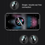 M7 TWS V5.0 Casque Bluetooth Stéréo Sans Fil Binaural avec Étui de Chargement et Affichage Numérique