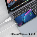 Adaptateur OTG USB 2.0 vers 8 broches + USB-C / Type-C + Micro USB