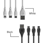 Câble de synchronisation de données et de chargement WK WDC-072 1 m 2,1 A de la série Full Speed USB vers 8 broches, 8 broches
