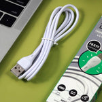 Câble de synchronisation de données et de chargement WK WDC-072 1 m 2,1 A de la série Full Speed USB vers 8 broches, 8 broches