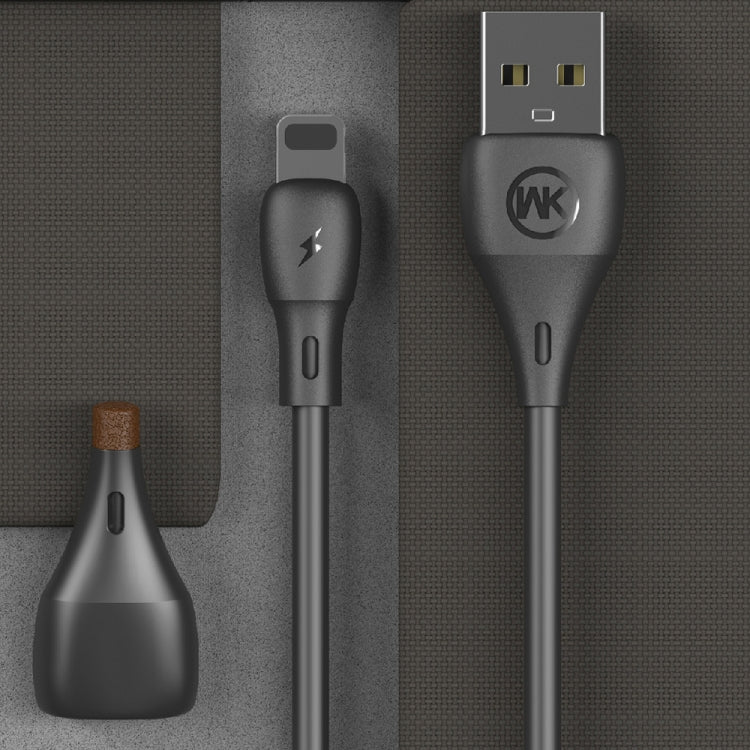 Câble de synchronisation de données et de chargement WK WDC-072 1 m 2,1 A de la série Full Speed USB vers 8 broches, 8 broches