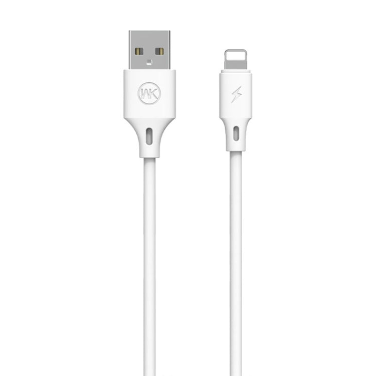 WK WDC-092 Câble de synchronisation de données et de chargement USB vers 8 broches Pro Series pleine vitesse, sortie max 2,4 A, 3 m, 3m 8 broches