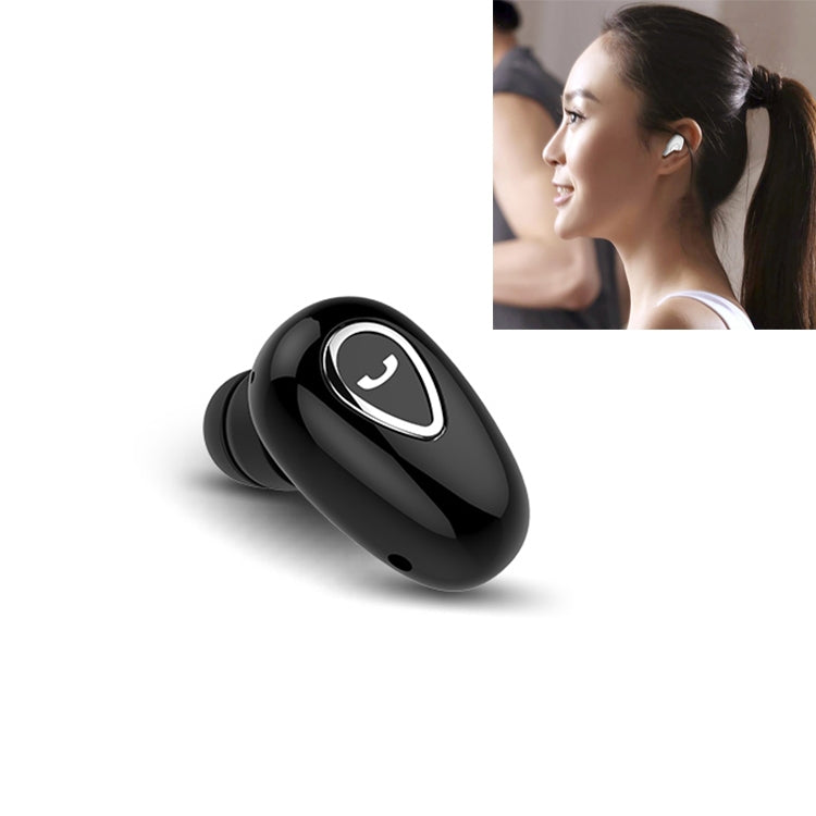 Écouteur Bluetooth sans fil résistant à la transpiration YX01 Bluetooth 4.1, supporte la connexion mémoire et l'appel HD, Noir, Couleur chair, Or rose, Argent, Blanc