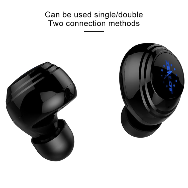 Écouteurs Bluetooth sans fil tactiles ZEALOT H19 TWS Bluetooth 5.0 avec boîtier de charge magnétique, prise en charge des appels HD et connexion Bluetooth automatique, H19