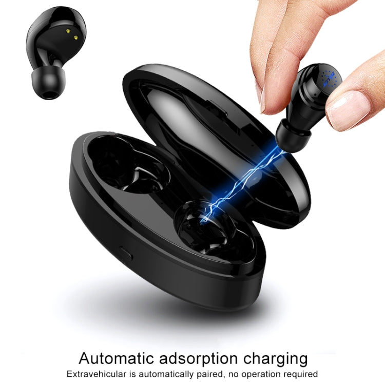 Écouteurs Bluetooth sans fil tactiles ZEALOT H19 TWS Bluetooth 5.0 avec boîtier de charge magnétique, prise en charge des appels HD et connexion Bluetooth automatique, H19