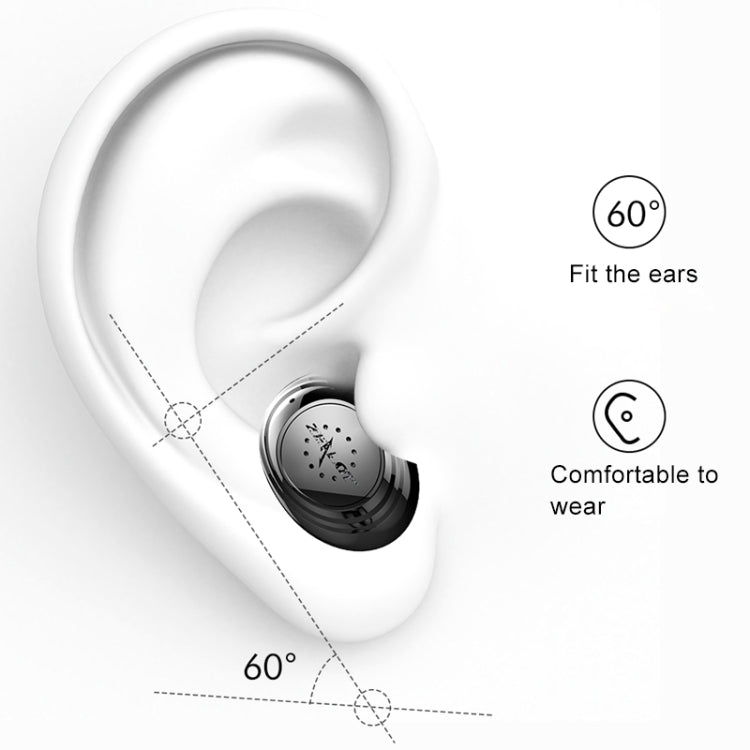 Écouteurs Bluetooth sans fil tactiles ZEALOT H19 TWS Bluetooth 5.0 avec boîtier de charge magnétique, prise en charge des appels HD et connexion Bluetooth automatique, H19