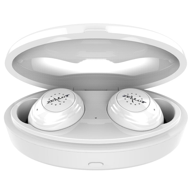 Écouteurs Bluetooth sans fil tactiles ZEALOT H19 TWS Bluetooth 5.0 avec boîtier de charge magnétique, prise en charge des appels HD et connexion Bluetooth automatique, H19