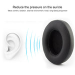 2 PCS For Beats EP Wired Headset Ear-cap Sponge Earmuffs, Blue, Red, White