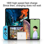 Adaptateur secteur chargeur rapide original Xiaomi Youpin ZMI 20W avec câble de charge Type-C / USB-C vers 8 broches, prise US