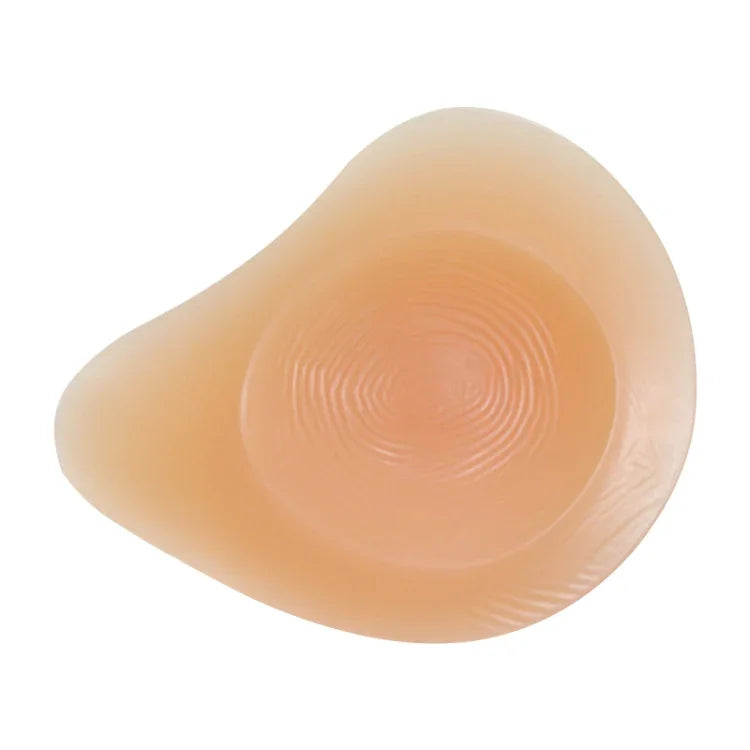 Poitrine Post-opératoire Faux Seins En Silicone Coussin De Poitrine Cache-téton En Spirale AS4 300g/Gauche, 300g/Gauche