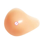 AS6 Sein de silicone pour rééducation post-opératoire en forme de spirale, cache-téton, 400 g/Gauche, 400 g/Gauche