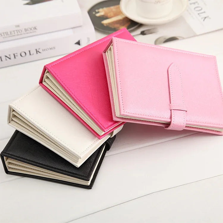 Présentoir à bijoux portable en forme de livre, créatif et portable, pour boucles d'oreilles, boîte de rangement.