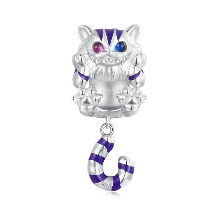 SCC2529 Argent Sterling S925 Fantaisie Magique Chat Pendentif Accessoires DIY Perles de Bracelet, SCC2529