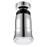 SDF2-B5 1 LED Sonde de Température Robinet LED RGB Lumineux, Taille : 78 x 30mm, Interface : 22mm (Argent), SDF2-B5