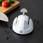 Aiguiseur de couteaux double roue Original Xiaomi Youpin Huohou Kitchen Mini, Aiguiseur de couteaux double roue