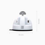 Aiguiseur de couteaux double roue Original Xiaomi Youpin Huohou Kitchen Mini, Aiguiseur de couteaux double roue