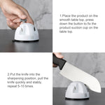 Aiguiseur de couteaux double roue Original Xiaomi Youpin Huohou Kitchen Mini, Aiguiseur de couteaux double roue