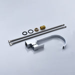 Robinet pivotant, lavabos d'eau froide et chaude, prise CN, robinet pivotant