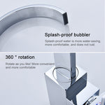 Robinet pivotant, lavabos d'eau froide et chaude, prise CN, robinet pivotant
