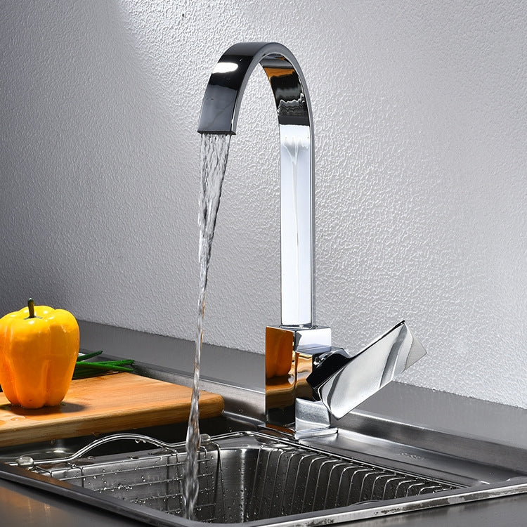 Robinet pivotant, lavabos d'eau froide et chaude, prise CN, robinet pivotant