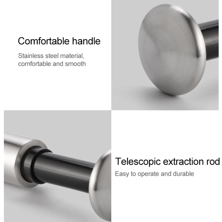 Ensemble de bouchons de conservation pour vin rouge en acier inoxydable Original Xiaomi Youpin CircleJoy, style : 4 bouchons dans une pompe, 4 bouchons dans une pompe