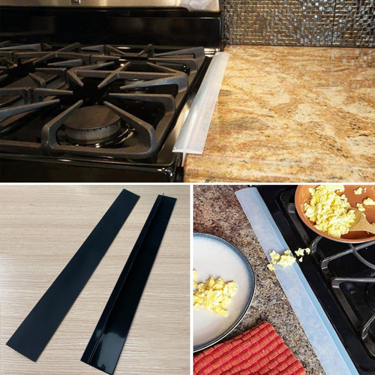 Bande d'étanchéité de cuisine anti-salissures et étanche à la poussière pour cuisinière à gaz de 21 pouces, 21 pouces (blanc), 21 pouces, 21 pouces (noir)
