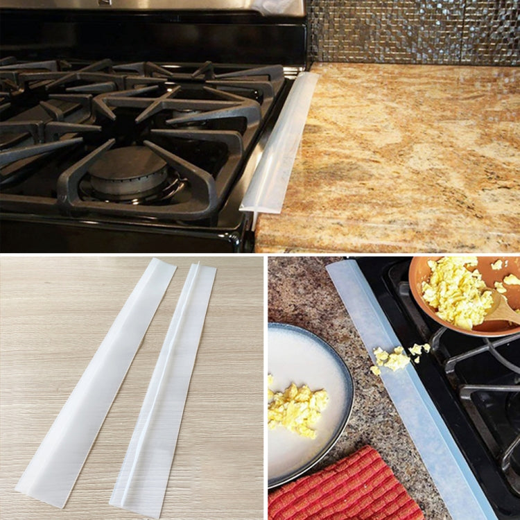 Bande d'étanchéité de cuisine anti-salissures et étanche à la poussière pour cuisinière à gaz de 21 pouces, 21 pouces (blanc), 21 pouces, 21 pouces (noir)