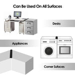 Bande d'étanchéité de cuisine anti-salissures et étanche à la poussière pour cuisinière à gaz de 21 pouces, 21 pouces (blanc), 21 pouces, 21 pouces (noir)