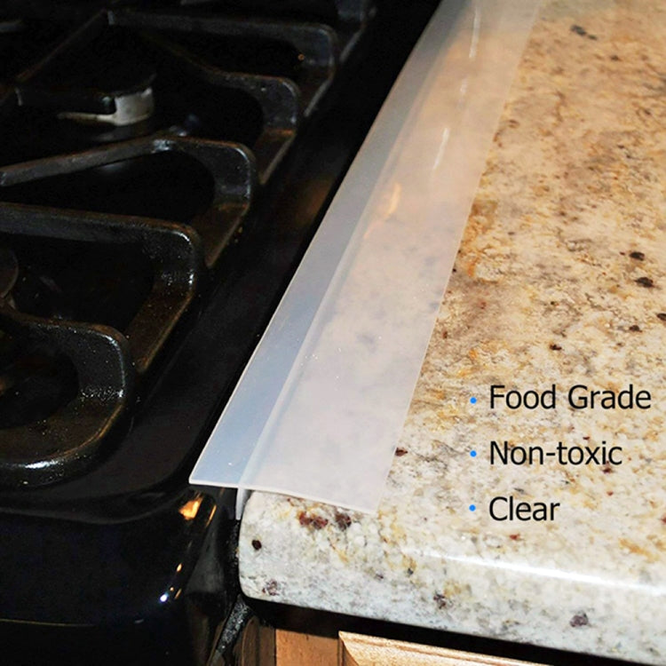Bande d'étanchéité de cuisine anti-salissures et étanche à la poussière pour cuisinière à gaz de 21 pouces, 21 pouces (blanc), 21 pouces, 21 pouces (noir)