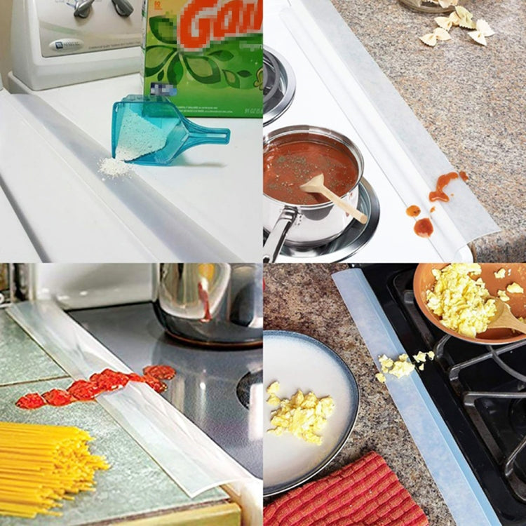 Bande d'étanchéité de cuisine anti-salissures et étanche à la poussière pour cuisinière à gaz de 21 pouces, 21 pouces (blanc), 21 pouces, 21 pouces (noir)