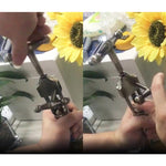 Tire-bouchon décapsuleur portable multifonction en alliage de zinc pour bouteille de vin, Emballage : Boîte blanche, Boîte blanche