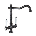 Robinet de cuisine de style européen, rotatif à 360 degrés pour lavabo, mélangeur chaud/froid pour lavabo.