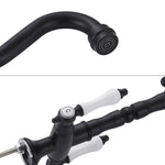 Robinet de cuisine de style européen, rotatif à 360 degrés pour lavabo, mélangeur chaud/froid pour lavabo.