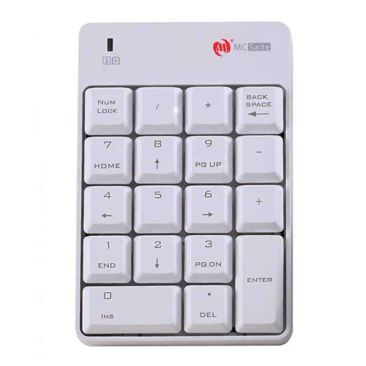 Clavier numérique sans fil USB 2,4 G 2 en 1 et mini-calculatrice MC Saite SK-51AG pour ordinateur portable ou de bureau, SK-51AG