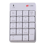 Clavier numérique sans fil USB 2,4 G 2 en 1 et mini-calculatrice MC Saite SK-51AG pour ordinateur portable ou de bureau, SK-51AG