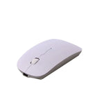 Souris sans fil de charge de batterie Bluetooth 3.0 MC-008 pour ordinateurs portables et téléphones portables Android, MC-008 (Blanc), MC-008 (Or)