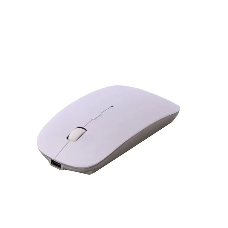Souris sans fil de charge de batterie Bluetooth 3.0 MC-008 pour ordinateurs portables et téléphones portables Android, MC-008 (Blanc), MC-008 (Or)