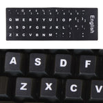 Film de protection pour clavier, autocollants de clavier anglais indépendants pour ordinateur portable, clavier d'ordinateur, anglais