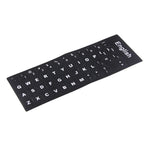 Film de protection pour clavier, autocollants de clavier anglais indépendants pour ordinateur portable, clavier d'ordinateur, anglais