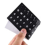 Film de protection pour clavier, autocollants de clavier anglais indépendants pour ordinateur portable, clavier d'ordinateur, anglais