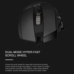 Souris gaming filaire Logitech G502 HERO avec 11 boutons, Longueur: 2,1 m