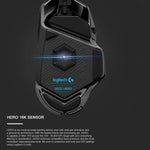 Souris gaming filaire Logitech G502 HERO avec 11 boutons, Longueur: 2,1 m
