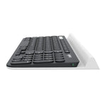 Clavier sans fil multi-dispositifs Logitech K780 Bluetooth + Unifying double mode avec support